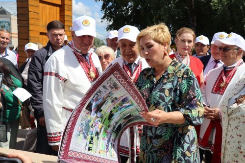 Республиканский праздник мордовской культуры "Валда шинясь"