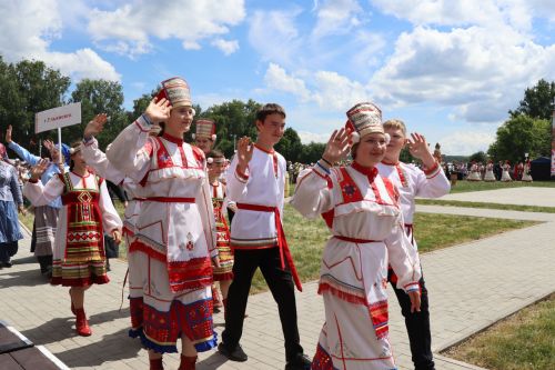 Республиканский праздник мордовской культуры "Валда шинясь"