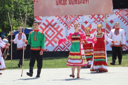 Республиканский праздник мордовской культуры "Валда шинясь"