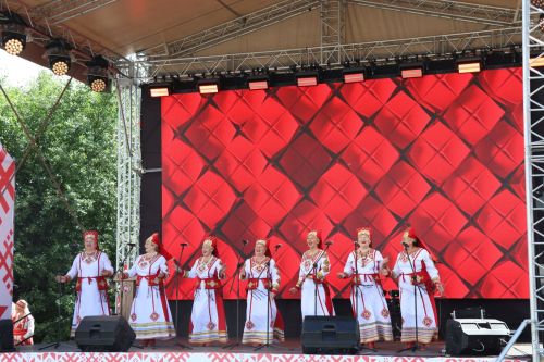 Республиканский праздник мордовской культуры "Валда шинясь"
