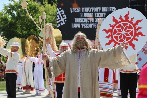 Республиканский праздник мордовской культуры "Валда шинясь"