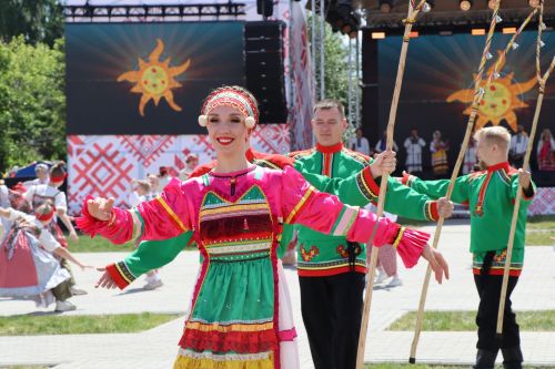Республиканский праздник мордовской культуры "Валда шинясь"