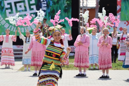 Республиканский праздник мордовской культуры "Валда шинясь"
