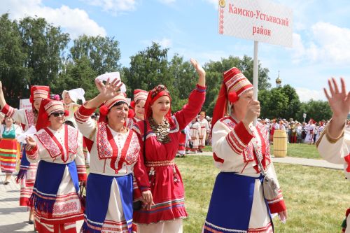 Республиканский праздник мордовской культуры "Валда шинясь"