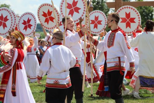 Республиканский праздник мордовской культуры "Валда шинясь"