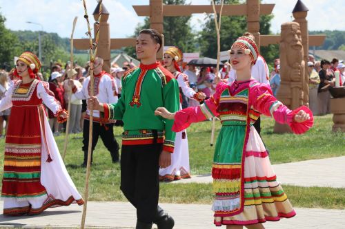 Республиканский праздник мордовской культуры "Валда шинясь"
