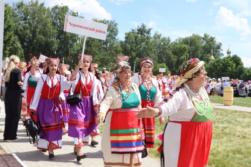 Республиканский праздник мордовской культуры "Валда шинясь"