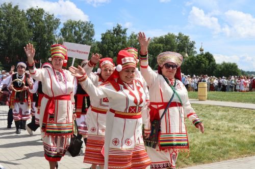 Республиканский праздник мордовской культуры "Валда шинясь"