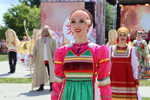 Республиканский праздник мордовской культуры "Валда шинясь"