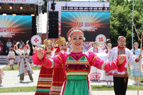 Республиканский праздник мордовской культуры "Валда шинясь"