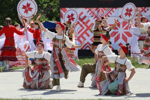 Республиканский праздник мордовской культуры "Валда шинясь"