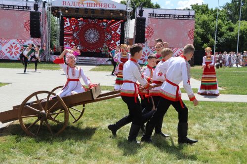 Республиканский праздник мордовской культуры "Валда шинясь"