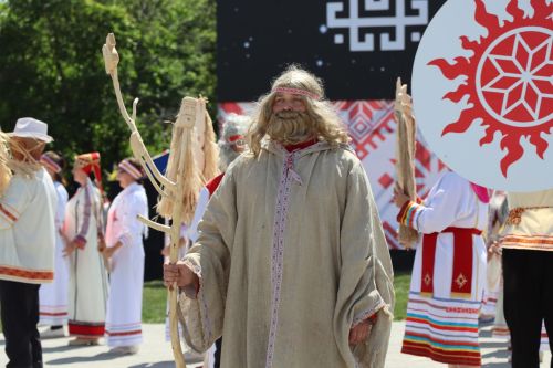 Республиканский праздник мордовской культуры "Валда шинясь"