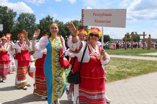 Республиканский праздник мордовской культуры "Валда шинясь"