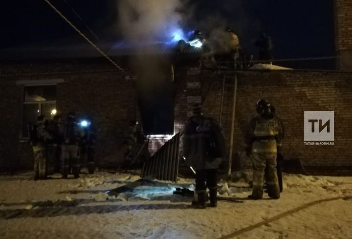 В Татарстане  вспыхнул пожар в церковно-приходской школе при храме