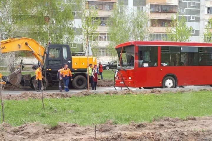 В Татарстане пострадали в результате ДТП с участием автобуса и «КАМАЗа»