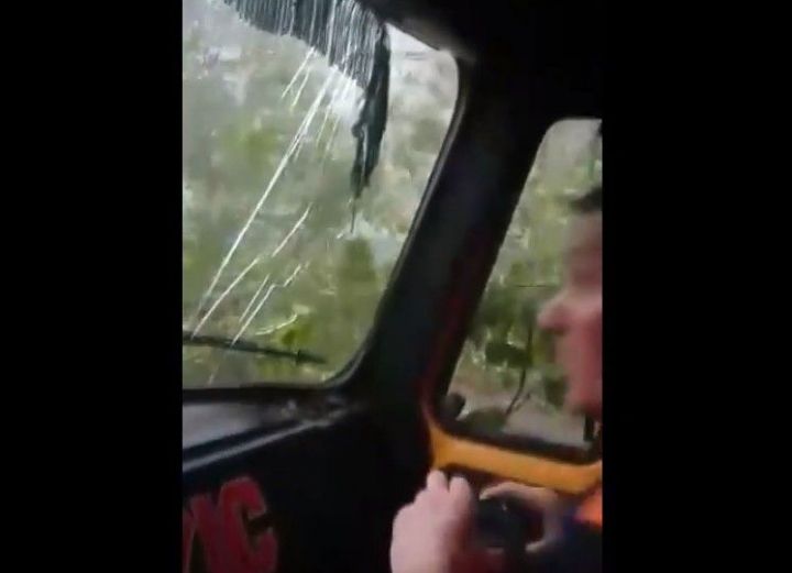 Появилось видео урагана в Татарстане