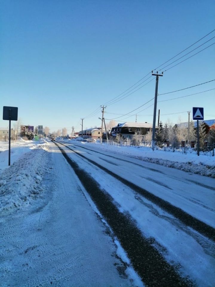 Татарстан накроет метель. На дорогах гололедица и снежные заносы