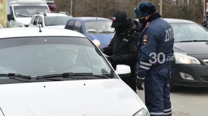 В Татарстане патрули за сутки проверили разрешения на выход из дома у почти 70 тыс. человек