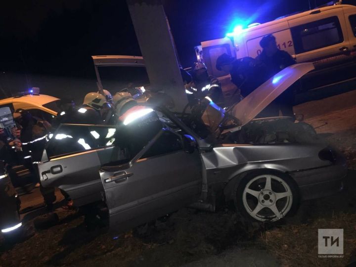 Накануне в ДТП в Казани погибли парень и девушка, еще двое пострадали