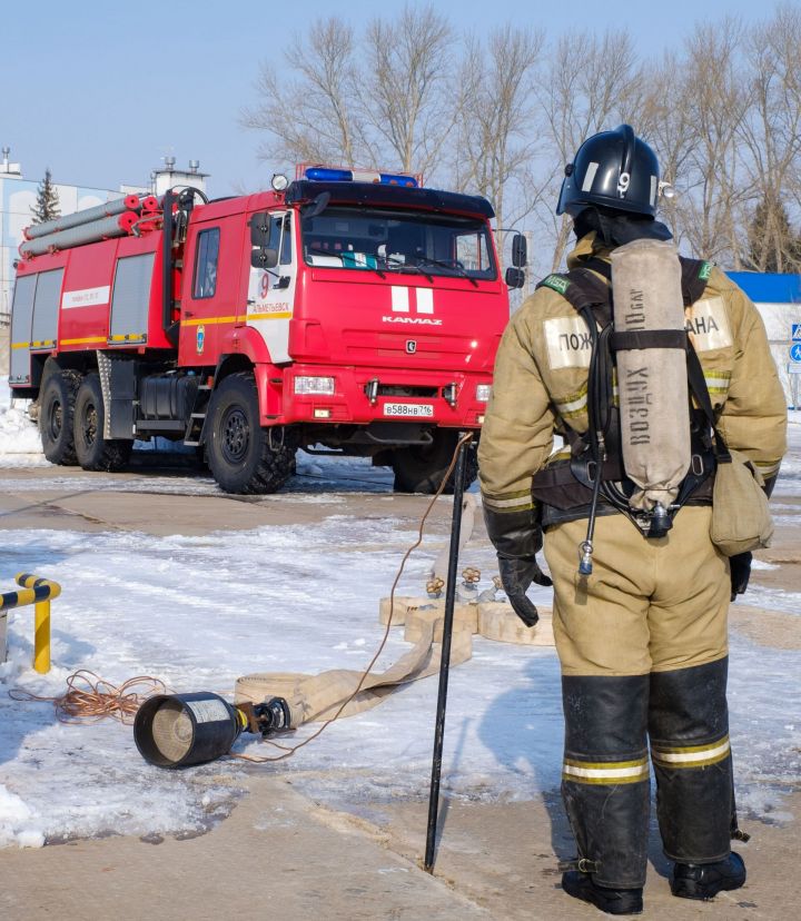 «Транснефть – Прикамье» организовало плановое учебно-тренировочное занятие по тушению условного пожара
