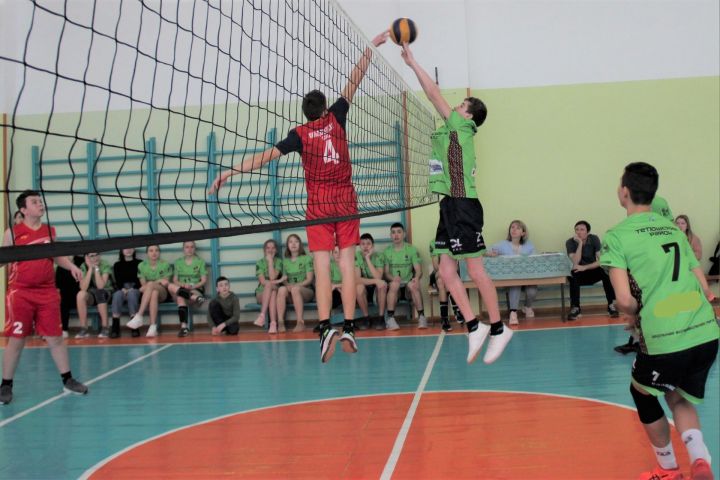 В Тетюшах прошли соревнования по волейболу среди учреждений района на призы ИП Рамзии Рафиковой