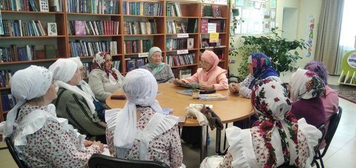 В Кляшевской библиотеке провели литературный час «Тукай язы»