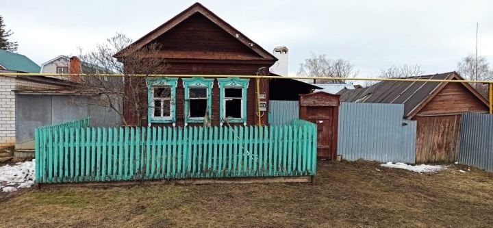 В Тетюшах при пожаре погиб  человек