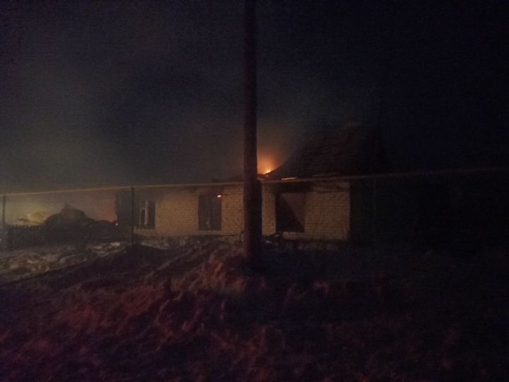 В Тетюшском районе при пожаре погиб человек