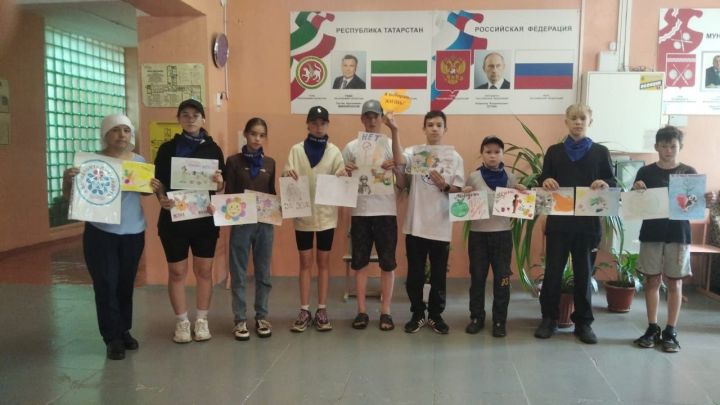 В Большешемякинской школе провели акцию «Я выбираю жизнь»