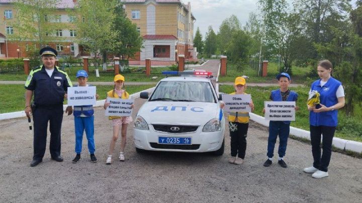 В Тетюшах провели акцию, направленную на использование ремней безопасности