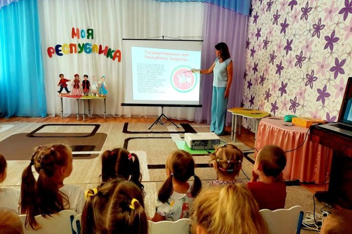 Тәтеш шәһәренең «Сабый» балалар бакчасында «Минем Республикам» дигән чара узды
