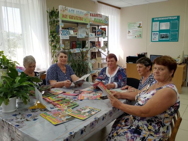 В Киртелинской библиотеке прошел день периодики