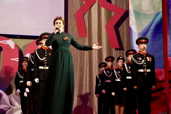 В Тетюшах прошел концерт ко Дню Защитника Отечества