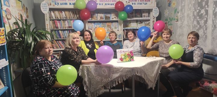 Вечер отдыха «Между нами, девочками» в Иоковской библиотеке