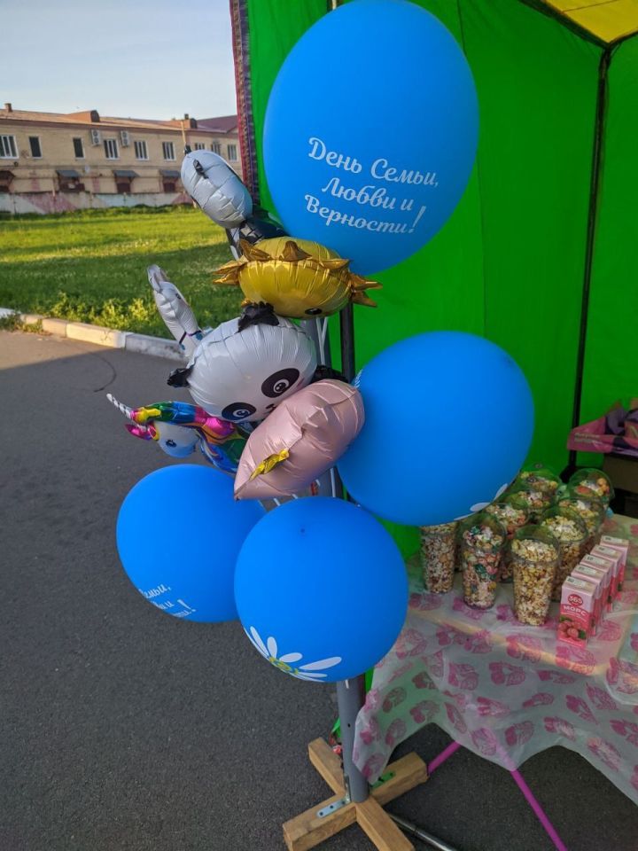 В Тетюшах прошел праздник ко Дню семьи, любви и верности