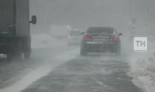 Введены ограничения движения на трассе в Татарстане