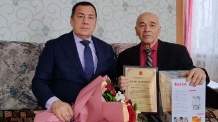 Житель Тетюшского района отметил 75-летие