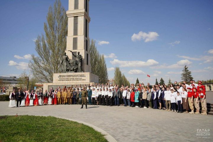 В Казани снимают клип в рамках акции «Песни наших отцов» — к 81‑й годовщине Победы