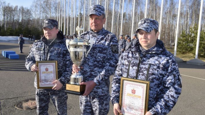 Тетюшане стали победителями конкурса групп задержания Росгвардии