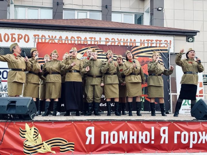 Концерт ко Дню Победы в Тетюшах