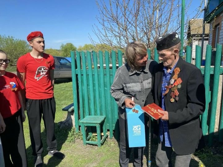В Тетюшском районе посетили труженика тыла