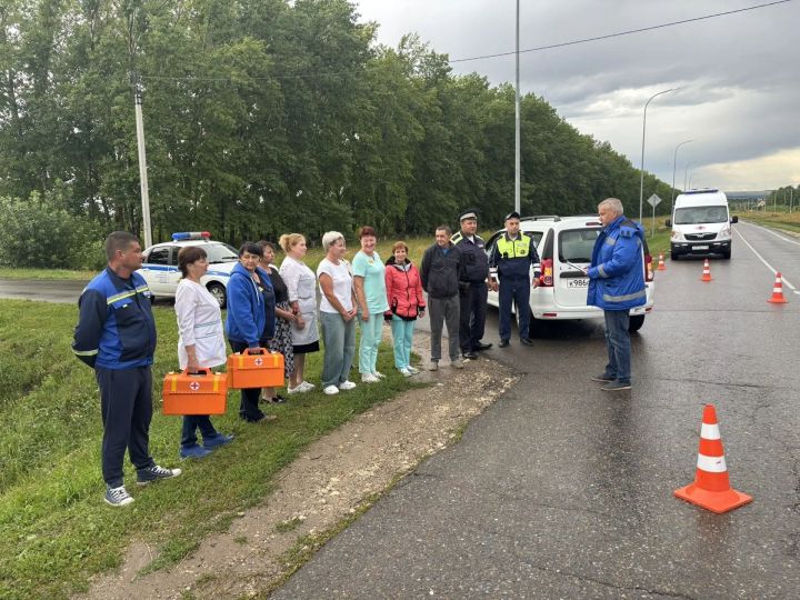 В Тетюшском районе прошли тактико‑специальные учения в ЦРБ