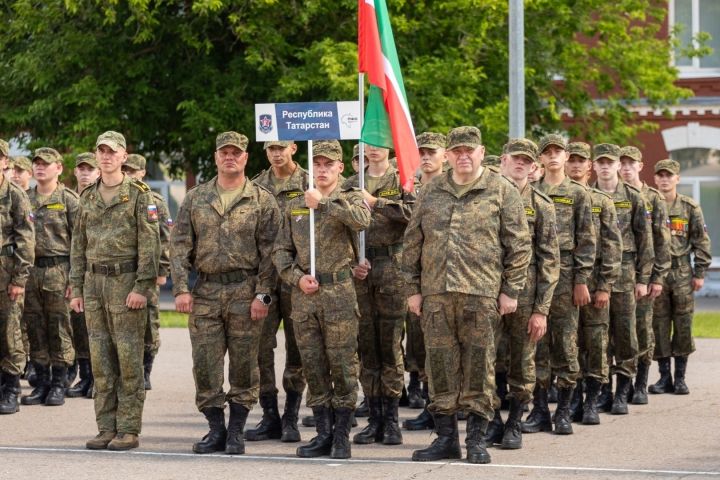 Команда из Татарстана завоевала бронзу на музыкальном конкурсе сборов „Гвардеец“