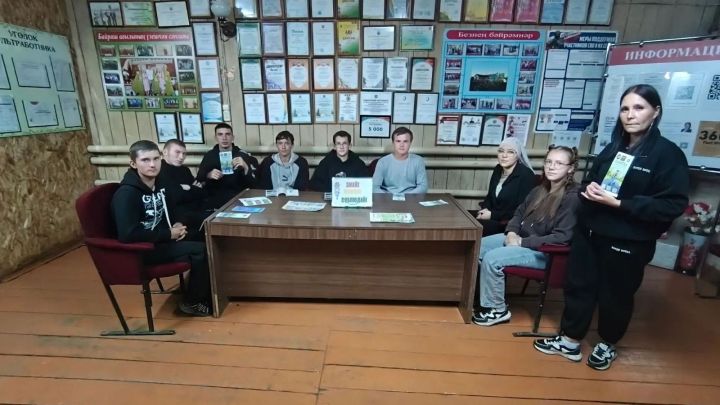В Тетюшском районе провели профилактический час по безопасности на дороге