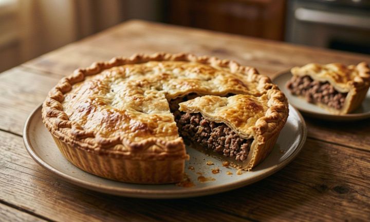 Готовим мясной пирог на скорую руку